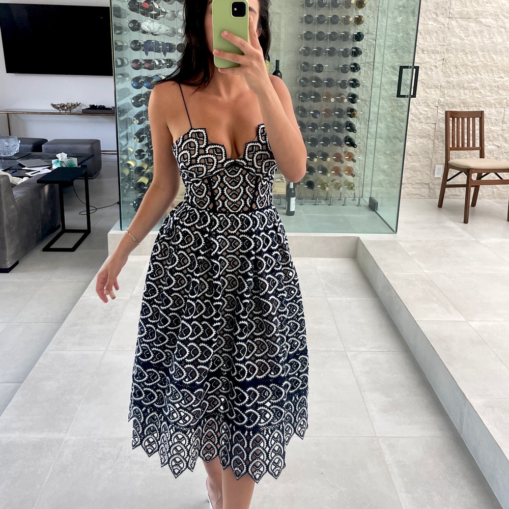 Self Portrait sweetheart Azalea dress - new with tags!